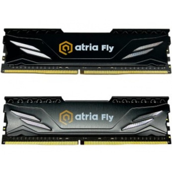 модуль пам’яті 32Gb DDR4 3200MHz  Atria Fly Black  (2x16) UAT43200CL18BK2/32 (UAT43200CL18BK2/32)