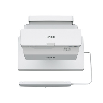Проєктор ультракороткофокусний Epson EB-760Wi WXGA, 4100 lm, LASER, 0.37, WiFi (V11HA80080)
