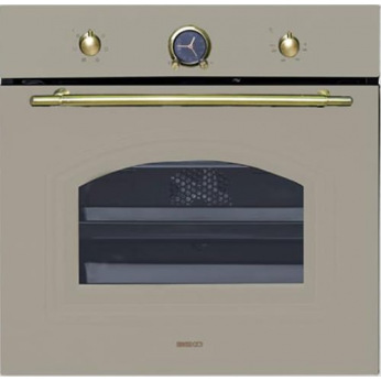 Встраиваемый электрический духовой шкаф Beko OIM27201C - Ш-60 см./8 режимов/71 л./механика/кремовый (OIM27201C)