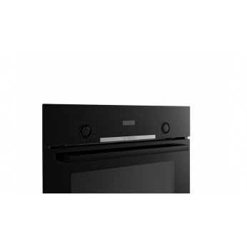 Духовой шкаф Bosch встраиваемый электрический - Ш-60 см./8 реж/66 л./дисплей/чорний (HBF514BB0R)