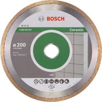 Відрізний диск алмазний Bosch Standard for Ceramic200-25.4 (2.608.602.537)