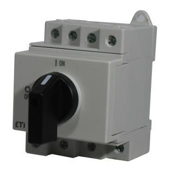 Выключатель нагрузки PV, ETI, LS 25  4р "1-0" 25A 1000V DC, GREEN PROTECT (4660064)
