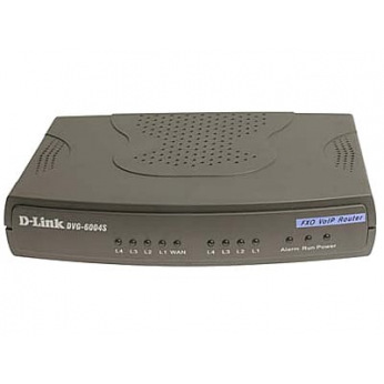 VoIP-Шлюз D-Link DVG-6004S 4xFXO, 4xFE LAN, 1xFE WAN (DVG-6004S)