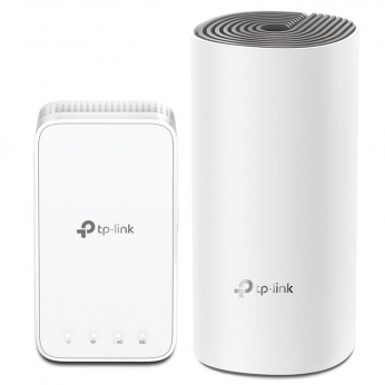 Wi-Fi система TP-LINK DECO E3 2 pcs (Deco E4R +Deco M3W) AC1200, 2xFE LAN/WAN, MESH, MU-MIMO (DECO-E3-2-PACK)