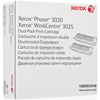Картридж для Xerox Phaser 3020 Xerox 106R03048  Black 106R03048