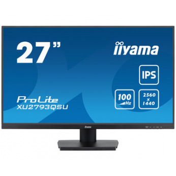 27" 16:9  IPS РК монітор, 2560х1440, 1 мс (MPRT),  100 Гц, FreeSync, 1xHDMI 1.4/1xDP 1.2/2xUSB 3.2, S XU2793QSU-B6 (XU2793QSU-B6)