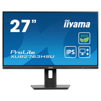 27" 16:9 IPS РК монітор, 1920х1080, 3 мс (GTG), 10 0 Гц, FreeSync, 1xHDMI/1xDP/2xUSB 3.2, SP 2х2 Вт,  XUB2763HSU-B1 (XUB2763HSU-B1)