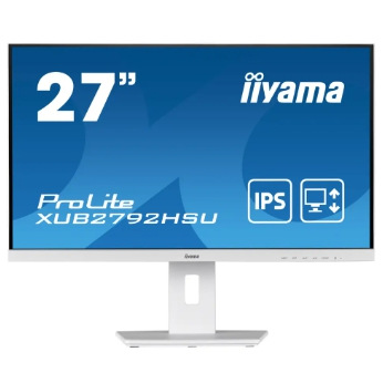 27" 16:9 IPS РК монітор, 1920х1080, 4 мс, 75 Гц, 1 xVGA/1xHDMI/1xDP/2xUSB 2.0, SP 2x2W, HAS, білий ко XUB2792HSU-W5  (XUB2792HSU-W5 )