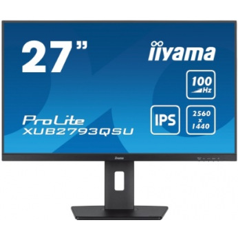 27" 16:9  IPS РК монітор, 2560х1440, 1 мс (MPRT),  100 Гц, FreeSync, 1xHDMI 1.4/1xDP 1.2/2xUSB 3.2, S XUB2793QSU-B6 (XUB2793QSU-B6)