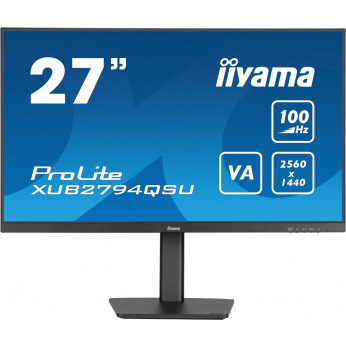 27" 16:9  VA РК монітор, 2560х1440, 1 мс (MPRT), 1 00  Гц, FreeSync, 1xHDMI/1xDP/2xUSB 3.2, SP 2x2 Вт XUB2794QSU-B6 (XUB2794QSU-B6)