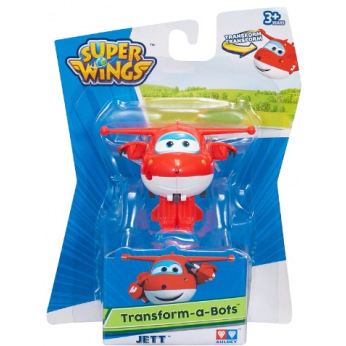Игровая фигурка-трансформер Super Wings Transform-a-Bots Jett, Джетт (YW710010)