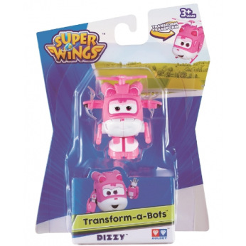 Игровая фигурка-трансформер Super Wings Transform-a-Bots Dizzy, Диззи (YW710040)