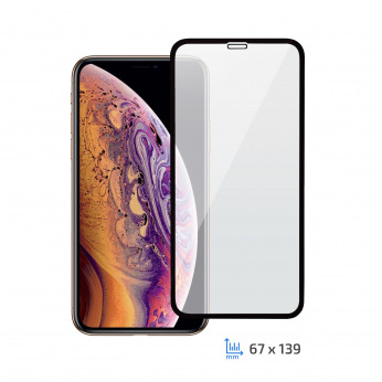 Защитное стекло 2E iPhone XS/11 Pro 5.8" 3D black border FG (2E-TGIP-2018-5.8-3D)