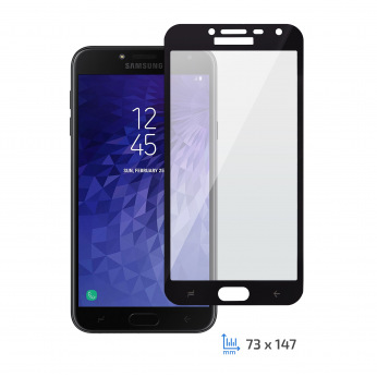 Защитное стекло 2E Samsung Galaxy J4 2018 2.5D Black border FG (2E-TGSG-J418-25D-BB)