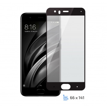 Защитное стекло 2E Xiaomi Mi 6 2.5D Black border EG (2E-TGMI-MI6-25D-BB)