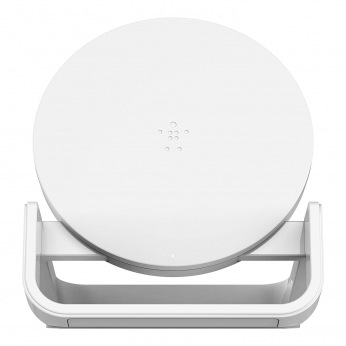 Беспроводное ЗУ Belkin Stand Universal Wireless Charging Qi, 10W, white (F7U052VFWHT)
