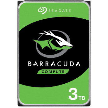 Жесткий диск Seagate 3.5" SATA 3.0 3TB 5400 256MB BarraСuda (ST3000DM007)