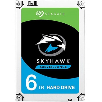 Жорсткий диск Seagate 3.5" SATA 3.0 6TB 5400 256MB SkyHawk (ST6000VX001)