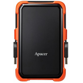 Жорсткий диск Apacer 2.5" USB 3.1 2TB AC630 захист IP55 Black/Orange (AP2TBAC630T-1)