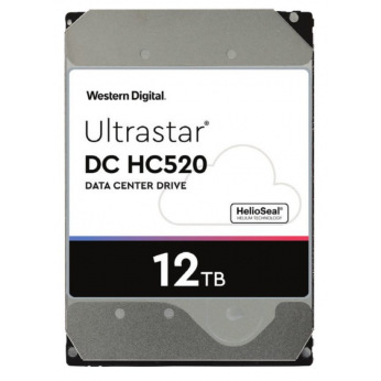 Жесткий диск WD Ultrastar 3.5" SAS 3.0 12TB 7200 256MB DC HC520 (HUH721212AL5204)