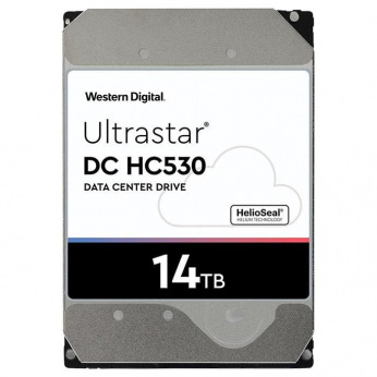 Жесткий диск WD 3.5" SAS 3.0 14TB 7200 512MB Ultrastar DC HC530 (WUH721414AL5204)