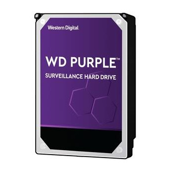 Жесткий диск WD 3.5" SATA 3.0 10TB 7200 256MB Purple Surveillance (WD102PURZ)