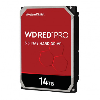 Жесткий диск WD 3.5" SATA 3.0 14TB 7200 512MB Red Pro NAS (WD141KFGX)