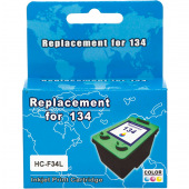 Картридж MicroJet для HP 134 Color (HC-F34L)