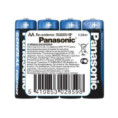 Батарейка Panasonic GENERAL PURPOSE R6 TRAY 4 ZINK-CARBON (R6BER/4P)