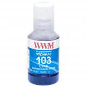 Чернила WWM 103 Cyan для Epson 140г (E103C) водорастворимые