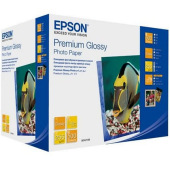 Фотопапір Epson Premium Glossy Photo Paper Глянцевий 255 г/м кв, 13 x 18см, 500арк. (C13S042199)