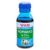Чорнило WWM H77 Cyan для HP 100г (H77/C-2) водорозчинне