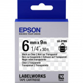 Картридж Epson LK-2TBN Clear Black/Clear 6mm x 9m (C53S652004)