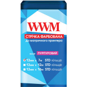 Стрічка фарбуюча WWM 13мм х 7м STD кільце Refill Purple (R.13.7SP)