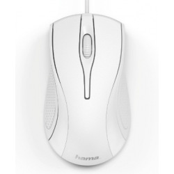 Миша Hama MC-200 USB-A, білий (00182603)
