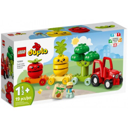 Конструктор LEGO DUPLO My First Трактор для вирощування фруктів та овочів (10982)