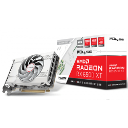 Відеокарта AMD RX 6500 XT  PULSE ITX PURE GAMING OC 4GB GDDR6 HDMI / DP LITE RX 6500 XT ITX GAMING OC 4GB (11314-04-20G)