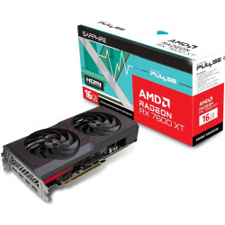 Відеокарта AMD RX 7600 XT PULSE GAMING OC 16GB GDDR6 DUAL HDMI / DUAL DP LIT RX 7600 XT GAMING OC PULSE (11339-04-20G)