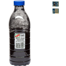 Тонер та Чіп для Konica Minolta TNP-36 Black (A63V00H) АНК  Black 290г 1401297