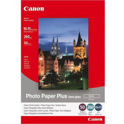 Фотопапір Canon Photo Paper Plus Semi-gloss 260 г/м кв, 4"x 6" SG-201 50 арк (1686B015AA)