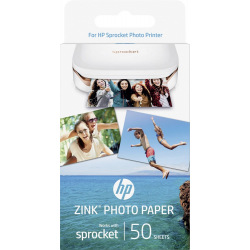 Фотопапір HP ZINK Sticky-Backed Photo Paper 5 x 7,5 см, 2" х 3", 50акр (1DE37A)