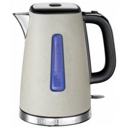 Электрочайник Russell Hobbs Luna Stone, 1.7л, металл, под камень, бежевый (26960-70)