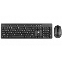 Комплект (клавіатура, мишка) бездротовий 2E MK420 (2E-MK420WB) Black (2E-MK420WB)