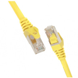 Патч-корд 2E Cat 5e,UTP,RJ45, 26AWG ,7/0.16 CCA, 1.00 m, PVC,Yellow (2E-PC5ECA-100YLW)