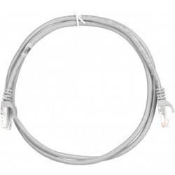 Патч-корд 2E Cat 5e,UTP,RJ45, 26AWG ,7/0.16 Cu, 1.20 m, PVC,Grey (2E-PC5ECOP-120GRY)