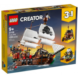 Конструктор LEGO Creator Піратський корабель 31109 (31109)