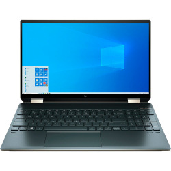 Ноутбук HP Spectre x360 15-eb0025ur 15.6UHD IPS Touch/Intel i7-10750H/16/512F+32opt/NVD1650Ti-4/W10/Blue (37B31EA)