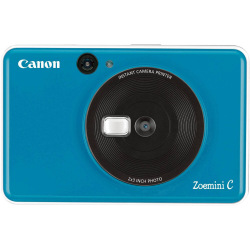 Портативна камера-принтер Canon ZOEMINI C CV123 Seaside Blue + 30 листов Zink PhotoPaper (3884C034)