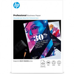 Папір Professional Business Glossy Paper 180 г/м кв, A4, 150арк (3VK91A) для Epson Stylus Photo RX690