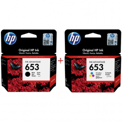 Комплект картриджей HP 653 Black/Color (Set653) для HP 653 Color 3YM74AE